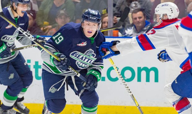 Seattle Thunderbirds rookie Payton Mount was selected to join Team Canada this November (Brian Lies...