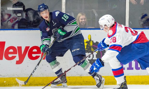 Noah Philp had two assists Saturday night but it wasn't enough as the T-Birds fell in Kamloops (Bri...