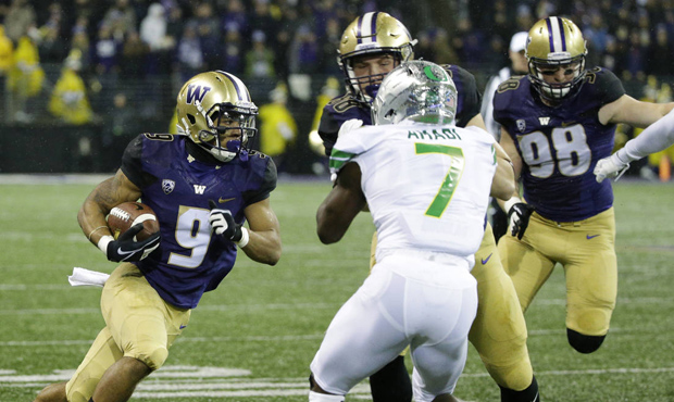 The seventh-ranked UW Huskies renew their rivalry with Oregon on Saturday. (AP)...