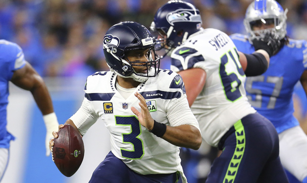 Seahawks' QB Russell Wilson posted a perfect passer rating in Seattle's win against the Lions. (AP)...