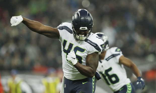 Tyrone Swoopes had a 23-yard reception in the Seahawks' win over Oakland. (AP)...