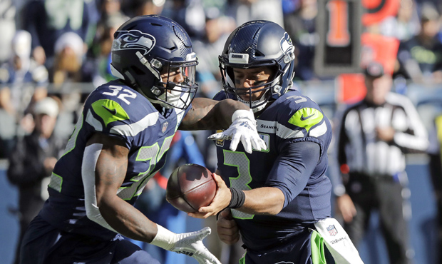 Seahawks RB Chris Carson has three games of 100-plus rushing yards this year. (AP)...