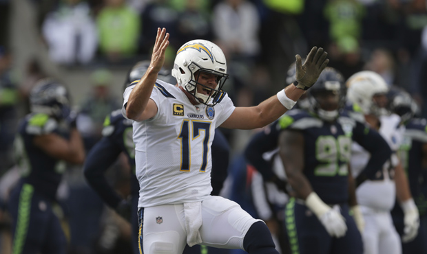 Veteran QB Philip Rivers led the Chargers to a 25-17 win over the Seahawks in Seattle. (AP)...