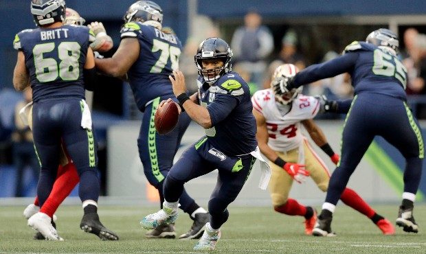Russell Wilson threw four touchdowns in the Seahawks' last meeting with the 49ers. (AP)...