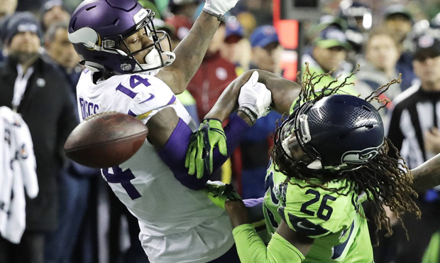 Seahawks cornerback Shaquill Griffin had a big game in Monday's win over the Vikings. (AP)...