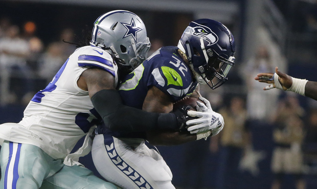 The Seahawks were held to their lowest rushing total since Week 1 of the season. (AP)...