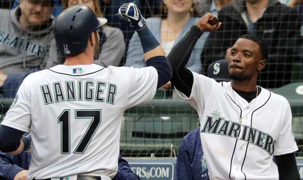 Mariners RF Mitch Haniger and 2B Dee Gordon both could be most improved in 2019. (AP)...
