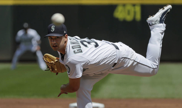 Mariners lefty Marco Gonzales says "the sky's the limit" with his cutter. (AP)...