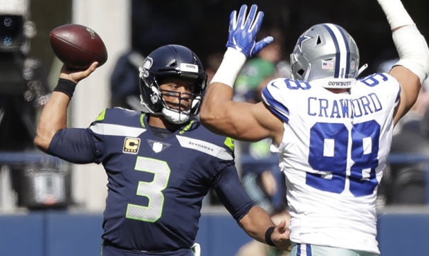 Russell Wilson could be the difference in a close game between the Seahawks and Cowboys. (AP)...
