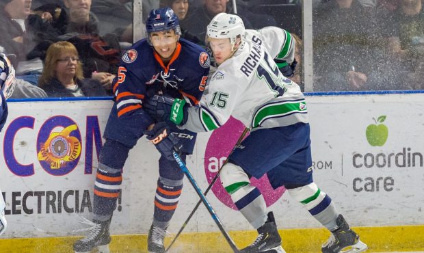 Sean Richards will face off against his former team this weekend as the T-Birds play two with Evere...