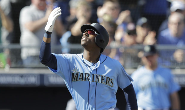 Mariners prospect Kyle Lewis hit his second home run of the spring Thursday. (AP)...