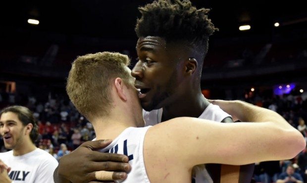 The UW Huskies will match up with Mountain West champ Utah State on Friday. (Getty)...