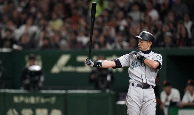 Ichiro will be in the lineup for the Mariners Wednesday to start his 27th pro season. (Getty)...