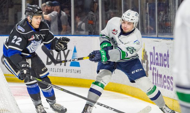 Seattle defenseman Owen Williams has been reunited with two former teammates thanks to trades. (Bri...