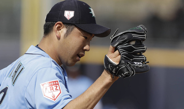 Mariners LHP Yusei Kikuchi's dream of pitching in the MLB goes back to his childhood. (AP)...