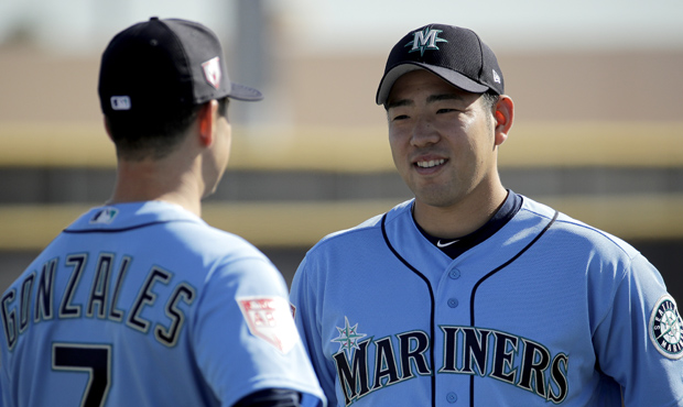 The deceptive delivery of Mariners LHP Yusei Kikuchi should perplex opposing hitters. (AP)...