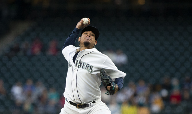 Félix Hernández made his first start of the Mariners' season in Monday's 6-3 win. (Getty)...