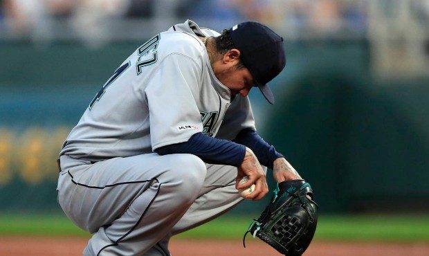 Mariners RHP Félix Hernández has given up 13 earned runs over his last two starts. (AP)...