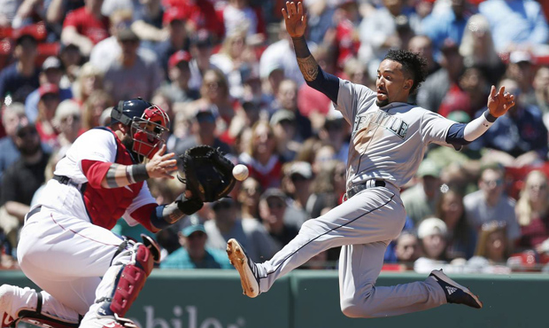 J.P. Crawford, who the Mariners called up on Friday, went 4 for 12 in three games in Boston. (AP)...