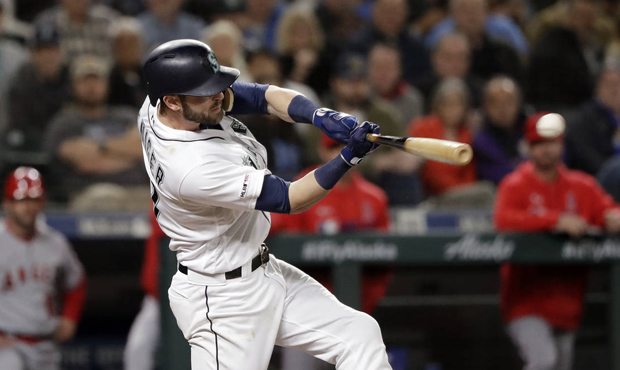 Mariners OF Mitch Haniger has 23 extra-base hits but just a .229 batting average. (AP)...