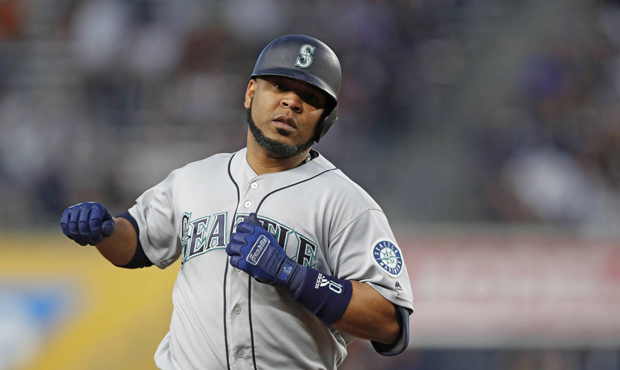 Edwin Encarnación leaves the Mariners as the American League leader with 21 home runs. (AP)...
