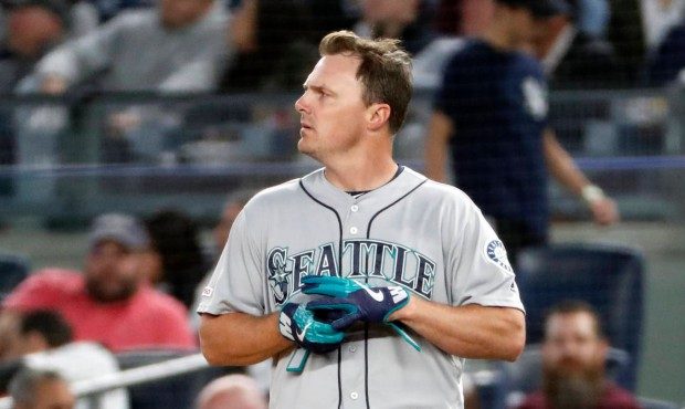 Mariners OF/1B Jay Bruce is tied for ninth in the American League with 14 home runs. (AP)...