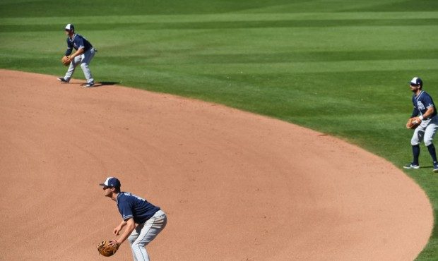 Shifting three or more players to one side of the infield is a regularity in the MLB today. (Getty)...