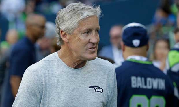 Seahawks coach Pete Carroll...