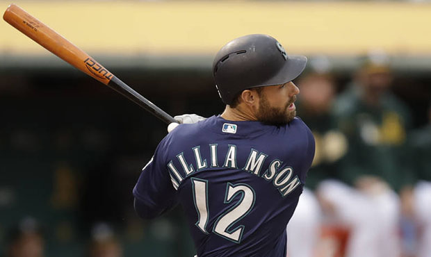Mac Williamson hit three home runs after joining the Mariners in June. (AP)...