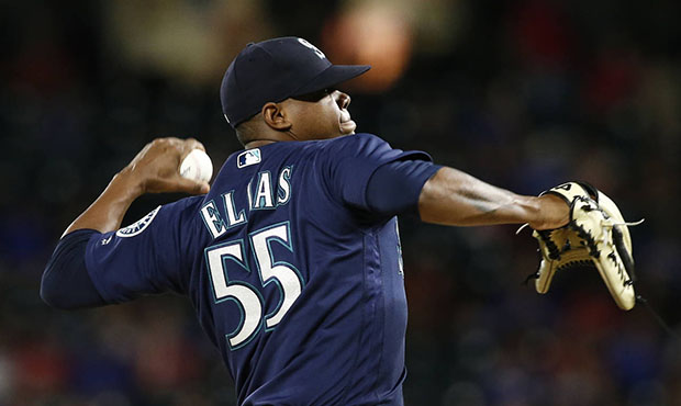 Mariners lefty Roenis Elías is on his way to join the Washington Nationals bullpen. (AP)...