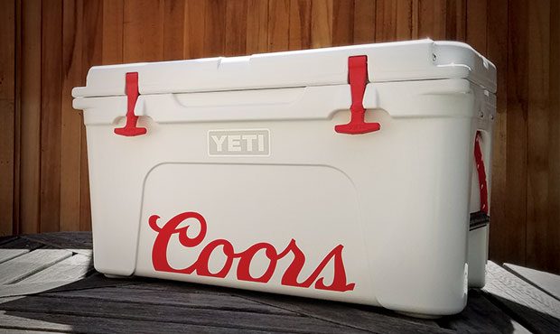 coors cooler box