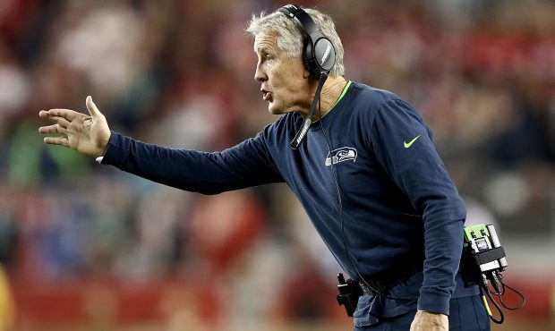 Seahawks coach Pete Carroll...