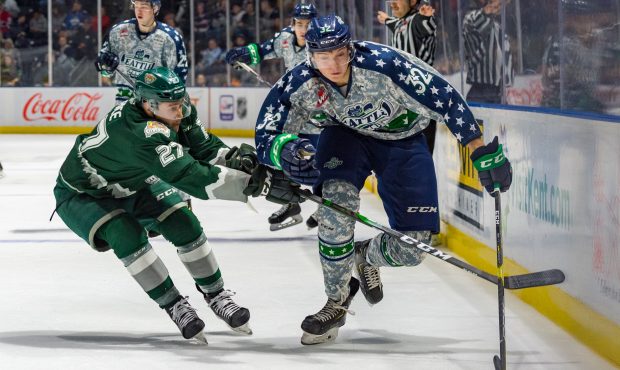 Seattle Thunderbirds forward Matthew Rempe scored his first WHL goal during a 4-2 loss to Everett. ...