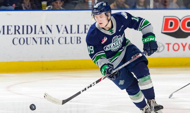 Payton Mount scored twice for the Thunderbirds as they routed the Tri-City Americans at the accesso...