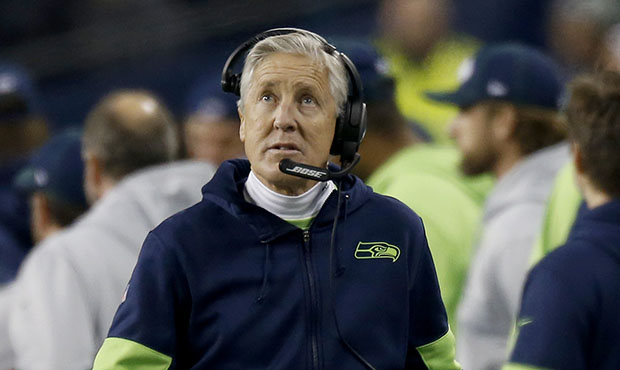 Seahawks coach Pete Carroll...