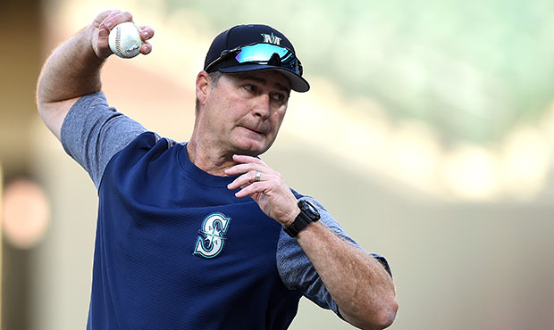 Mariners manager Scott Servais...