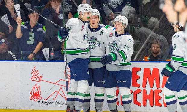 Before they hit the ice the Seattle Thunderbirds players follow a wide range of pregame rituals. (B...
