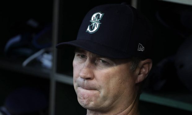 Mariners manager Scott Servais...