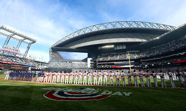 Seattle sports crowd ban, T-Mobile Park...