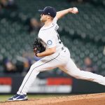 SEATTLE, WASHINGTON - MAY 03: Will Vest #53 of the Seattle Mariners pitches against the Baltimore Orioles during the fourth inning at T-Mobile Park on May 03, 2021 in Seattle, Washington. (Photo by Steph Chambers/Getty Images)