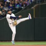 SEATTLE, WASHINGTON - MAY 19: J.P. Crawford #3 of the Seattle Mariners throws to second base to force an out during the seventh inning against the Detroit Tigers at T-Mobile Park on May 19, 2021 in Seattle, Washington. (Photo by Abbie Parr/Getty Images)
