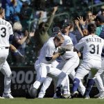 The Mariners came back to win in extra innings 6-5 over Oakland on Monday. (AP)