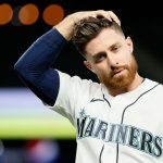 SEATTLE, WASHINGTON - JUNE 01: Donovan Walton #31 of the Seattle Mariners reacts after the eighth inning against the Oakland Athletics at T-Mobile Park on June 01, 2021 in Seattle, Washington. (Photo by Steph Chambers/Getty Images)