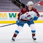 GLENDALE, ARIZONA - FEBRUARY 27: Joonas Donskoi #72 of the Colorado Avalanche in action during the second period of the NHL game against the Arizona Coyotes at Gila River Arena on February 27, 2021 in Glendale, Arizona. (Photo by Christian Petersen/Getty Images)