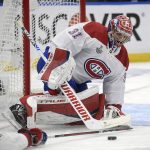 The Seattle Kraken could take Montreal goalie Carey Price, a former Tri-City Americans player. (AP)