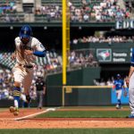 SEATTLE, WA -  AUGUST 15: J.P. Crawford #3 of the Seattle Mariners scores a run on a passed ball against starting pitcher Robbie Ray #38 of the Toronto Blue Jays during the first inning at T-Mobile Park on August 15, 2021 in Seattle, Washington. (Photo by Stephen Brashear/Getty Images)