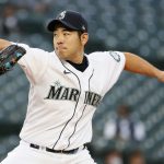 SEATTLE, WASHINGTON - AUGUST 31: Yusei Kikuchi #18 of the Seattle Mariners pitches against the Houston Astros during the first inning at T-Mobile Park on August 31, 2021 in Seattle, Washington. (Photo by Steph Chambers/Getty Images)