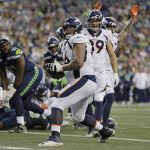 The Seahawks lost to the Broncos 30-3 in preseason play Saturday night at Lumen Field in Seattle. (AP)