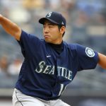 Yusei Kikuchi threw five shutout innings in a 2-0 Mariners win over the Yankees. (AP)