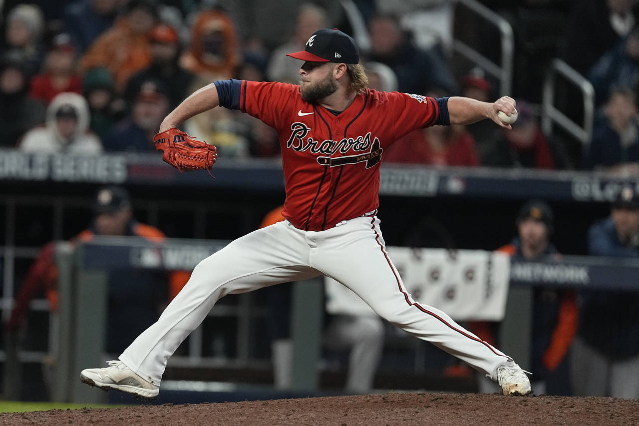Who is AJ Minter Braves reliever in World Series